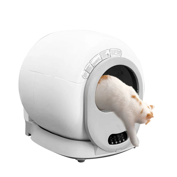 Smart Automatic Cat Litter Box with App Control – Self-Cleaning Large Capacity