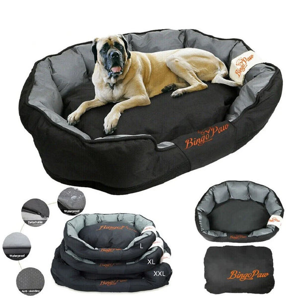 Waterproof Orthopedic Dog Sofa Bed – Washable Cushion for Large & Small Dogs