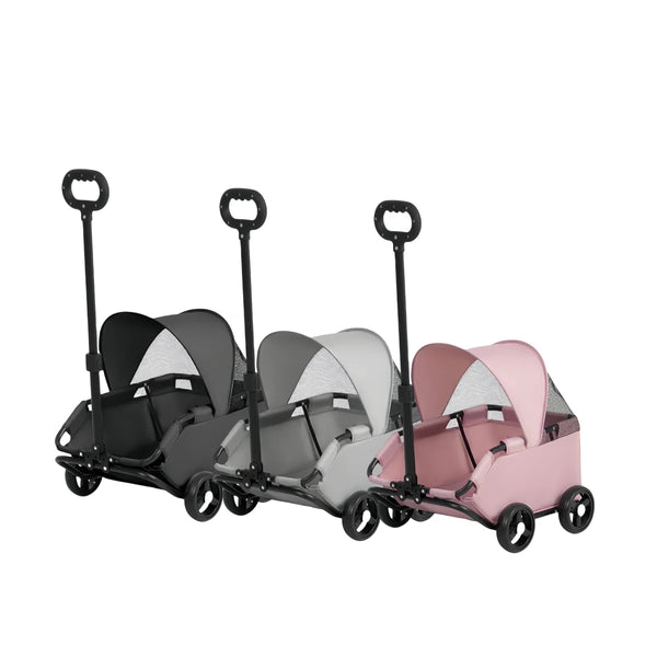 Foldable Pet Stroller – Lightweight Trolley Carriage for Small Dogs & Cats