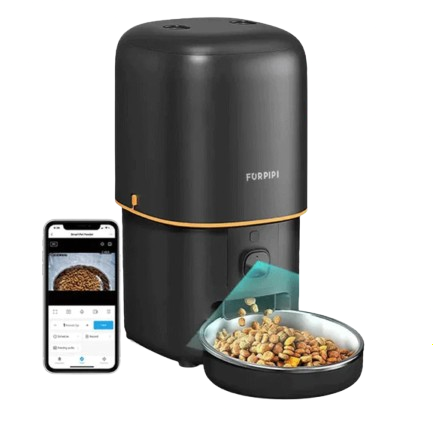 Smart Automatic Pet Feeder with 1080P Camera & App Control – 4L